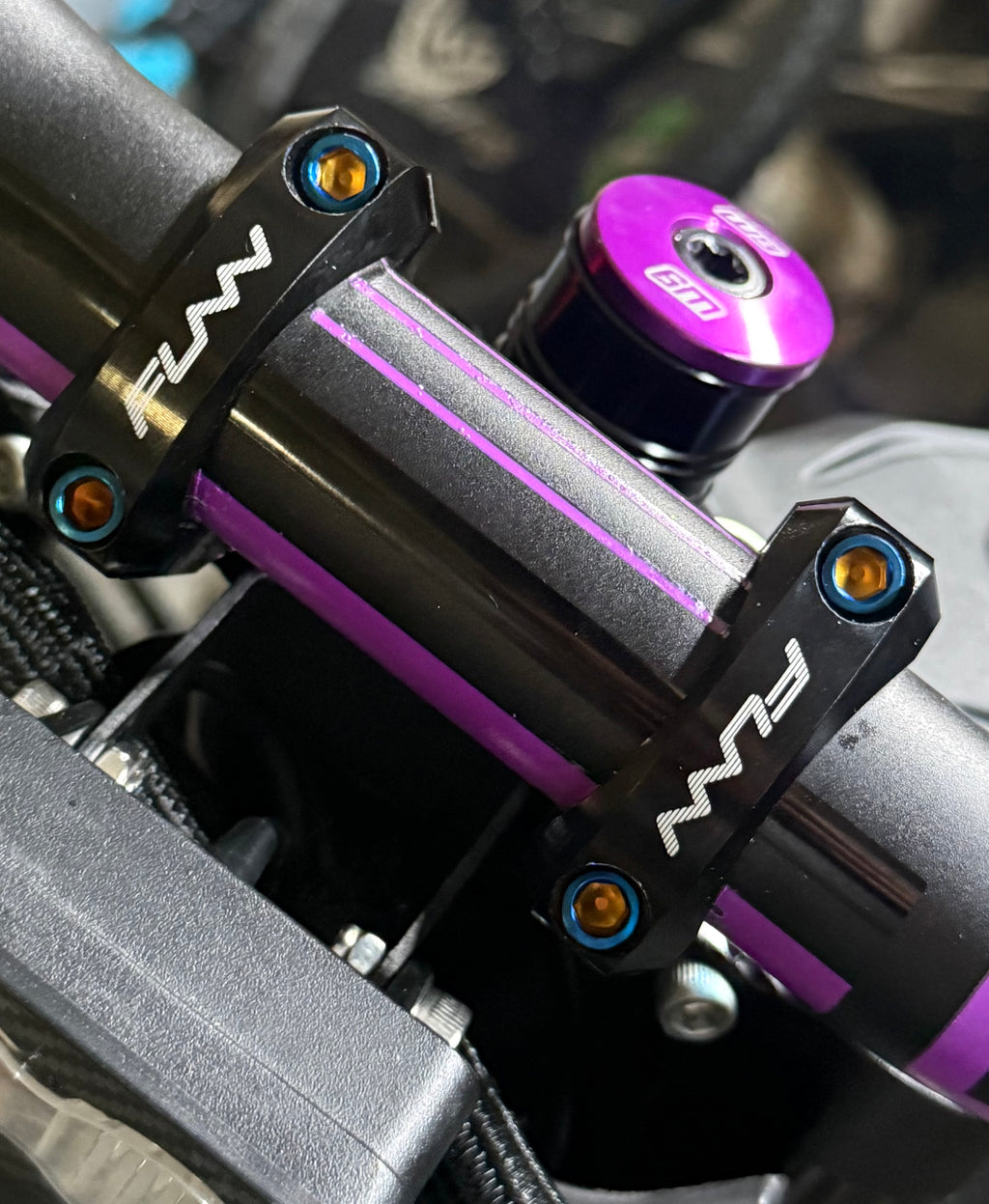 Direct stem mount titanium bolts (4)