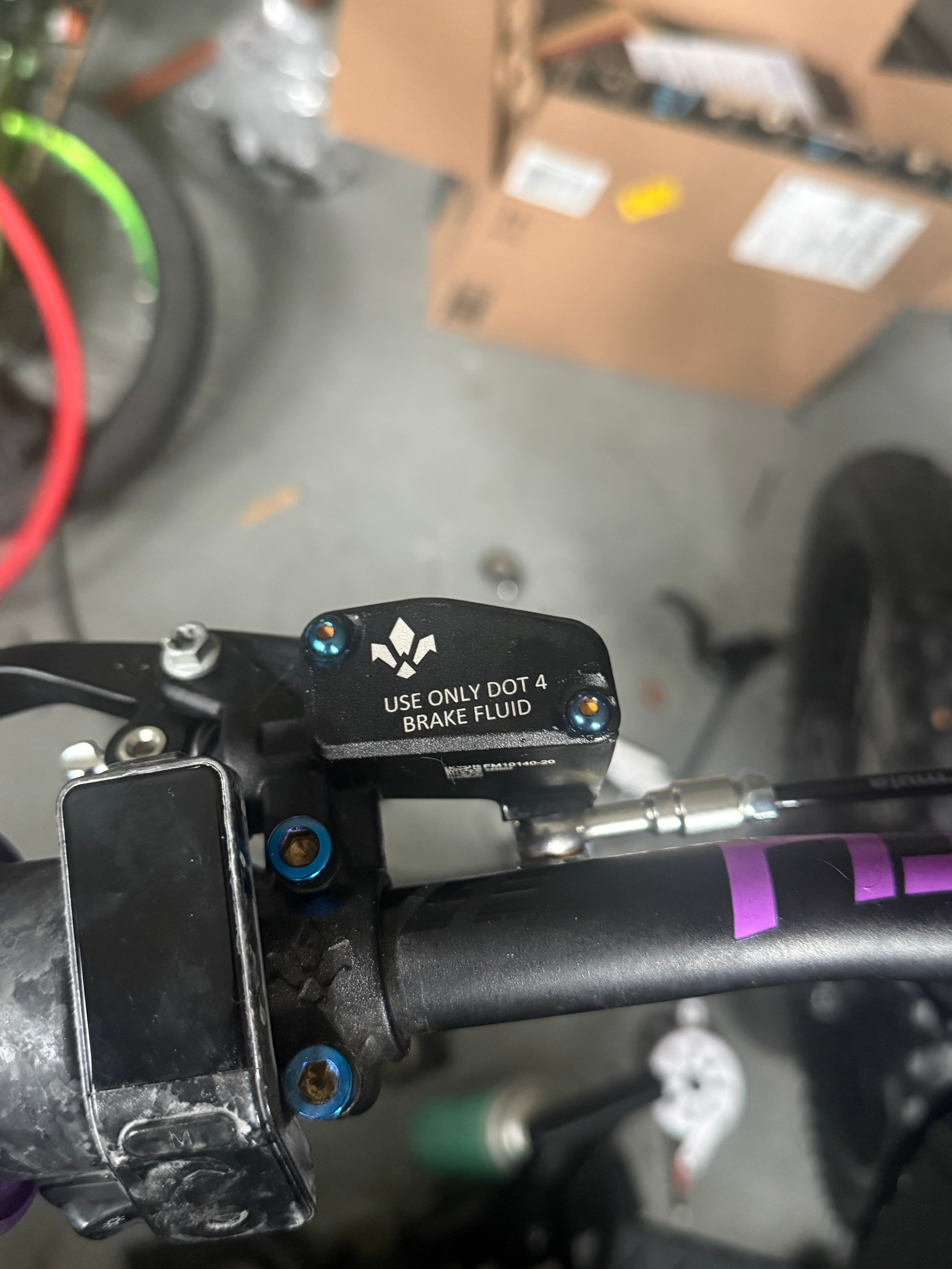 Titanium Formula cover bolts