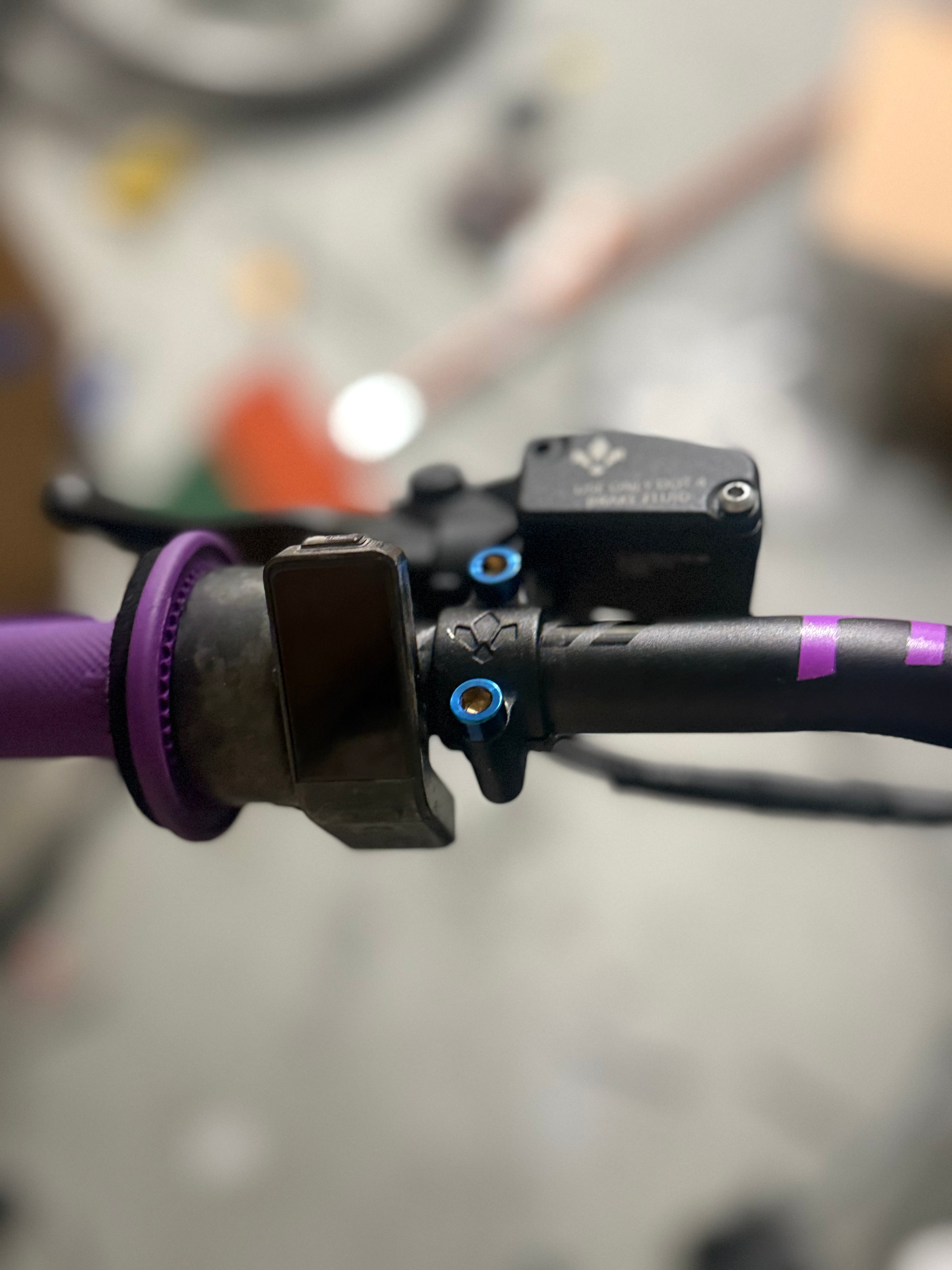 Titanium Formula handbrake bolts