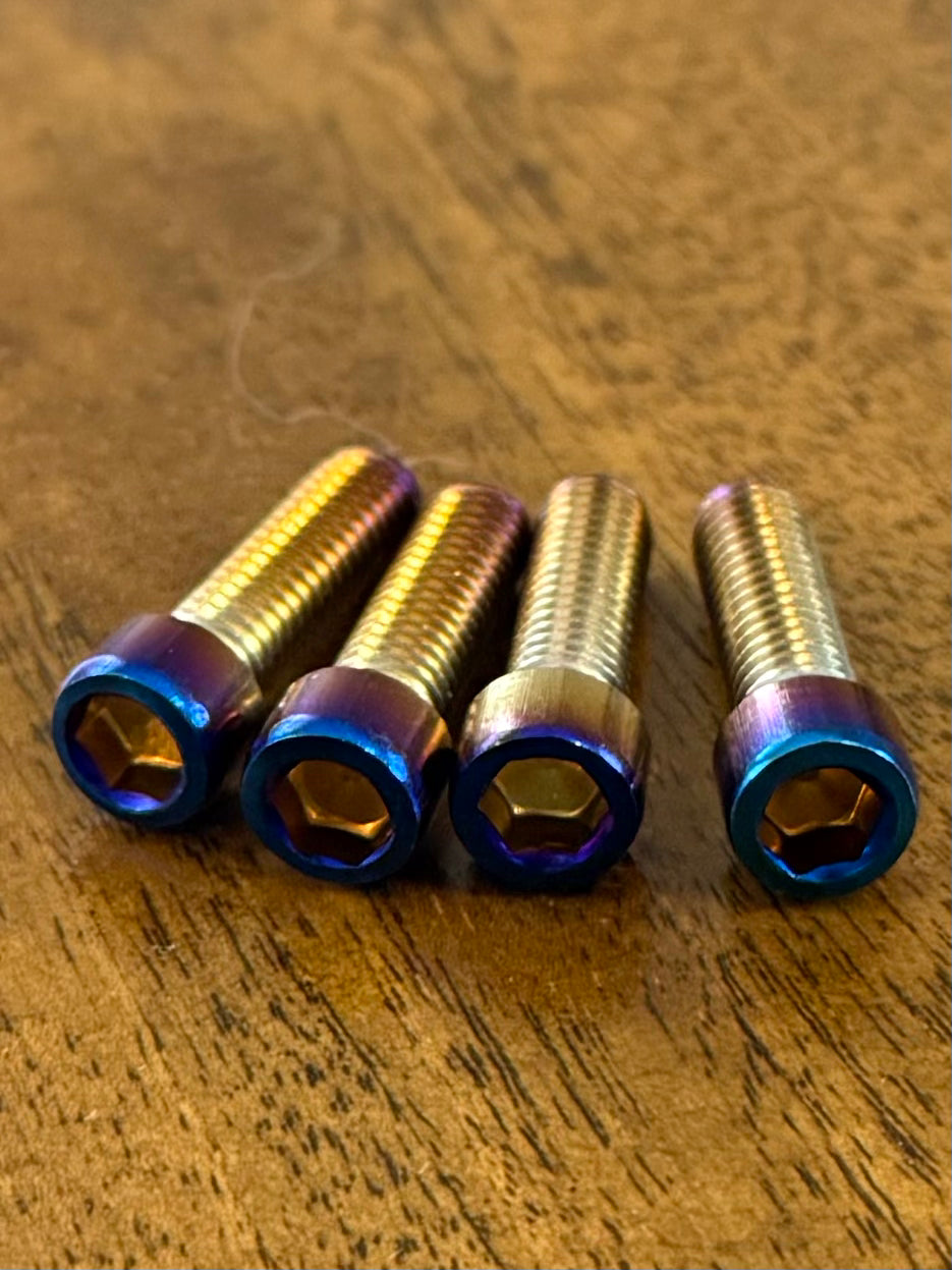 Direct stem mount titanium bolts (4)