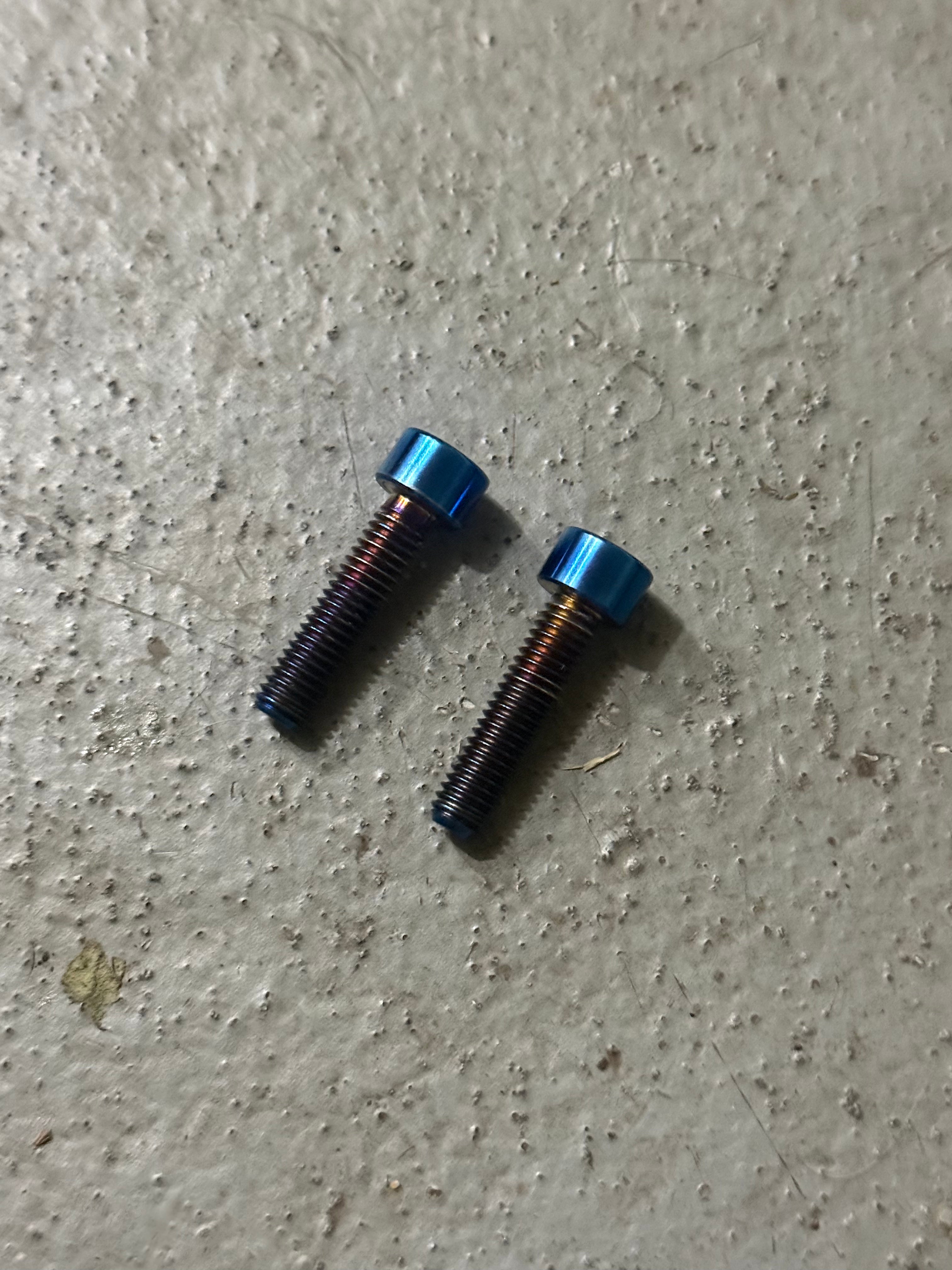 Titanium Formula handbrake bolts