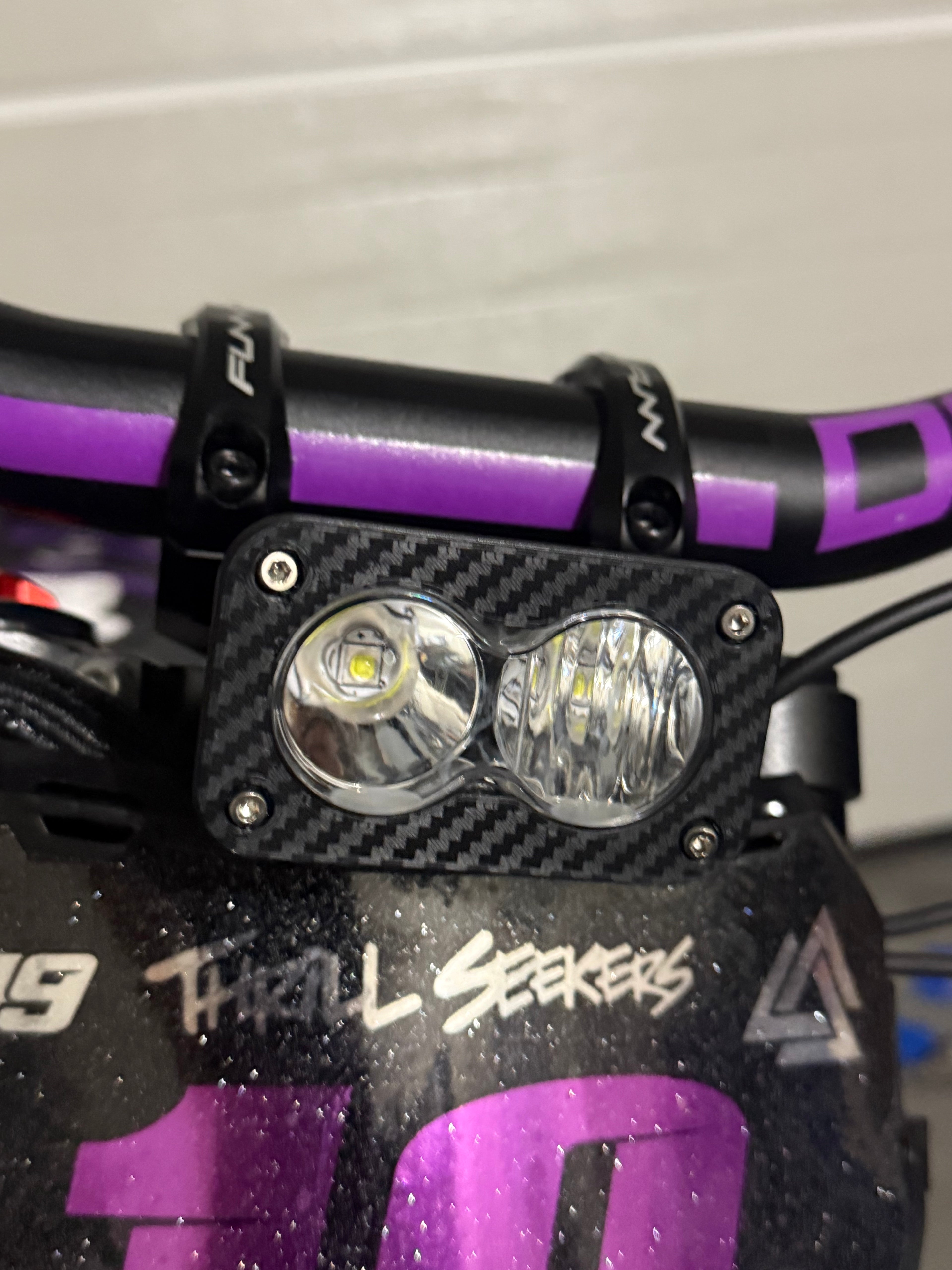 Carbon Baja light cover