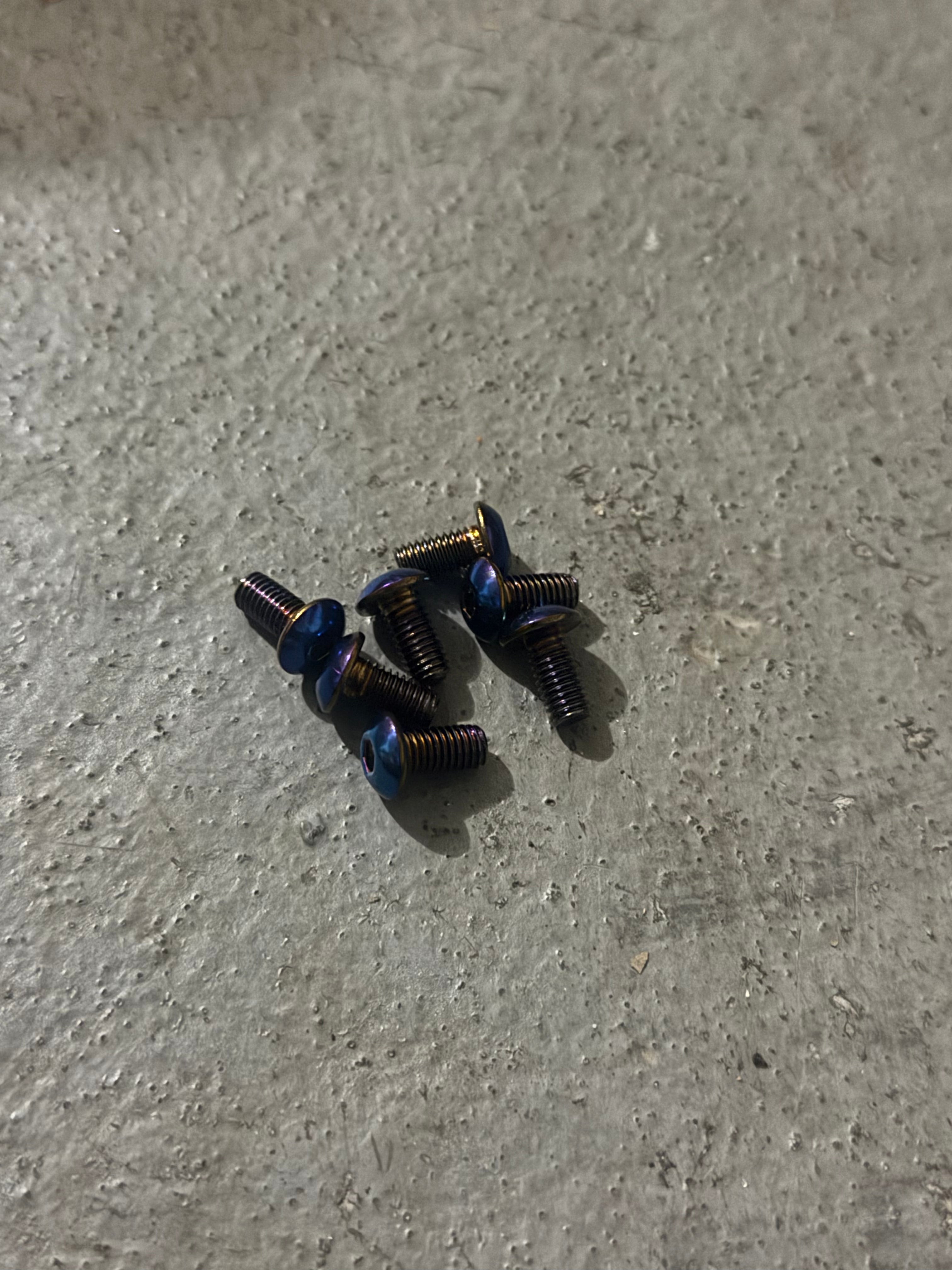 Talaria X3 side cover titanium bolts